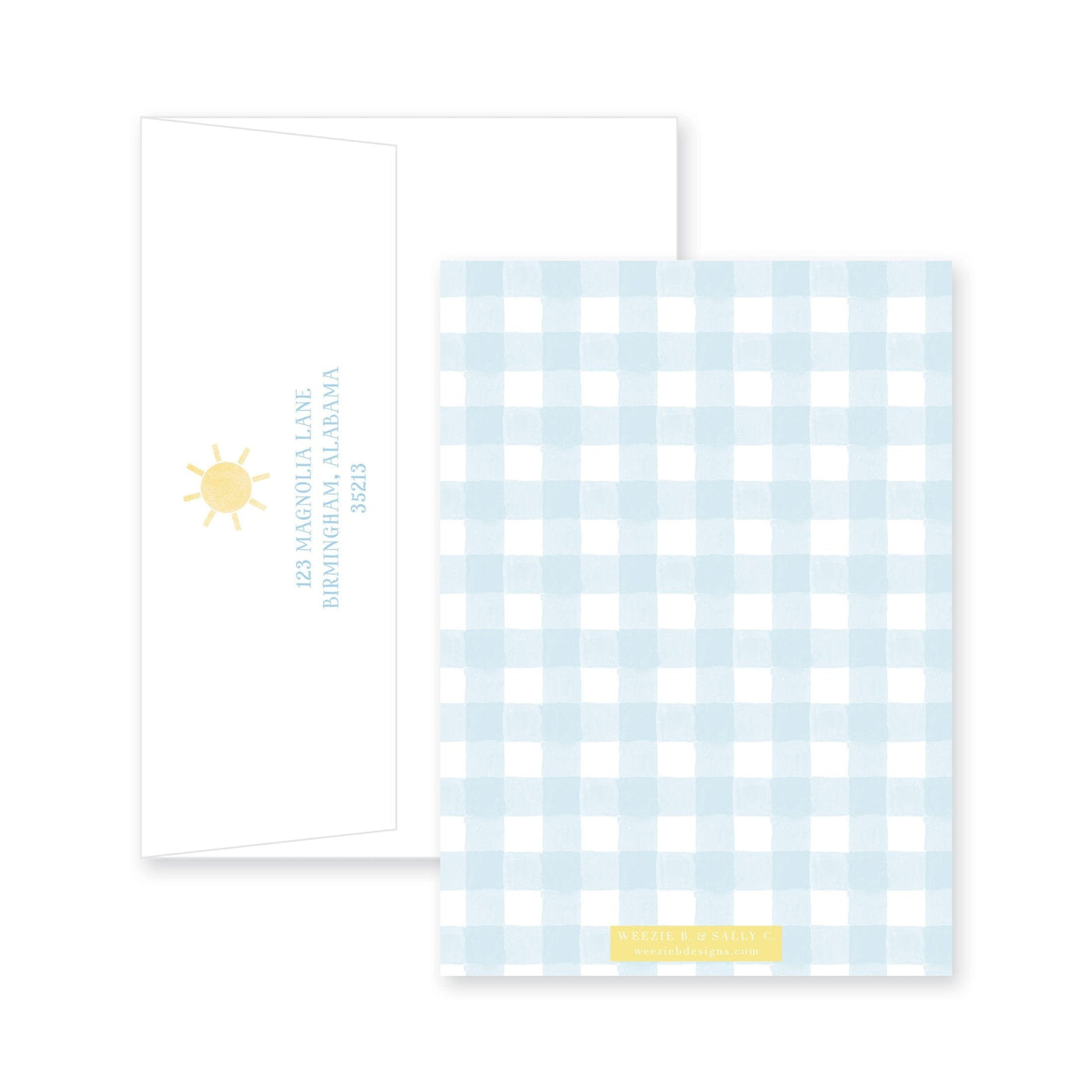 Weezie B. Designs | Sunshine Birthday Invitation