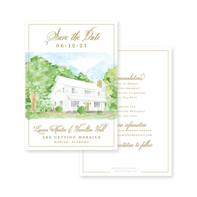 Elegant Home Save-the-Date