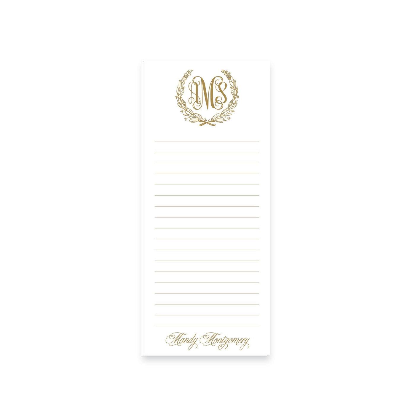 Weezie B. Designs | Fancy Laurel Notepad