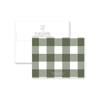 Outdoorsman Flat Note Card