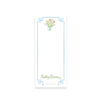 Bow Bouquet Notepad