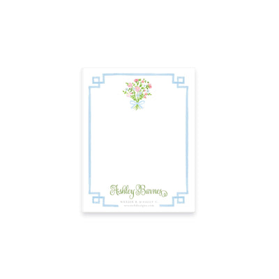 Bow Bouquet Notepad