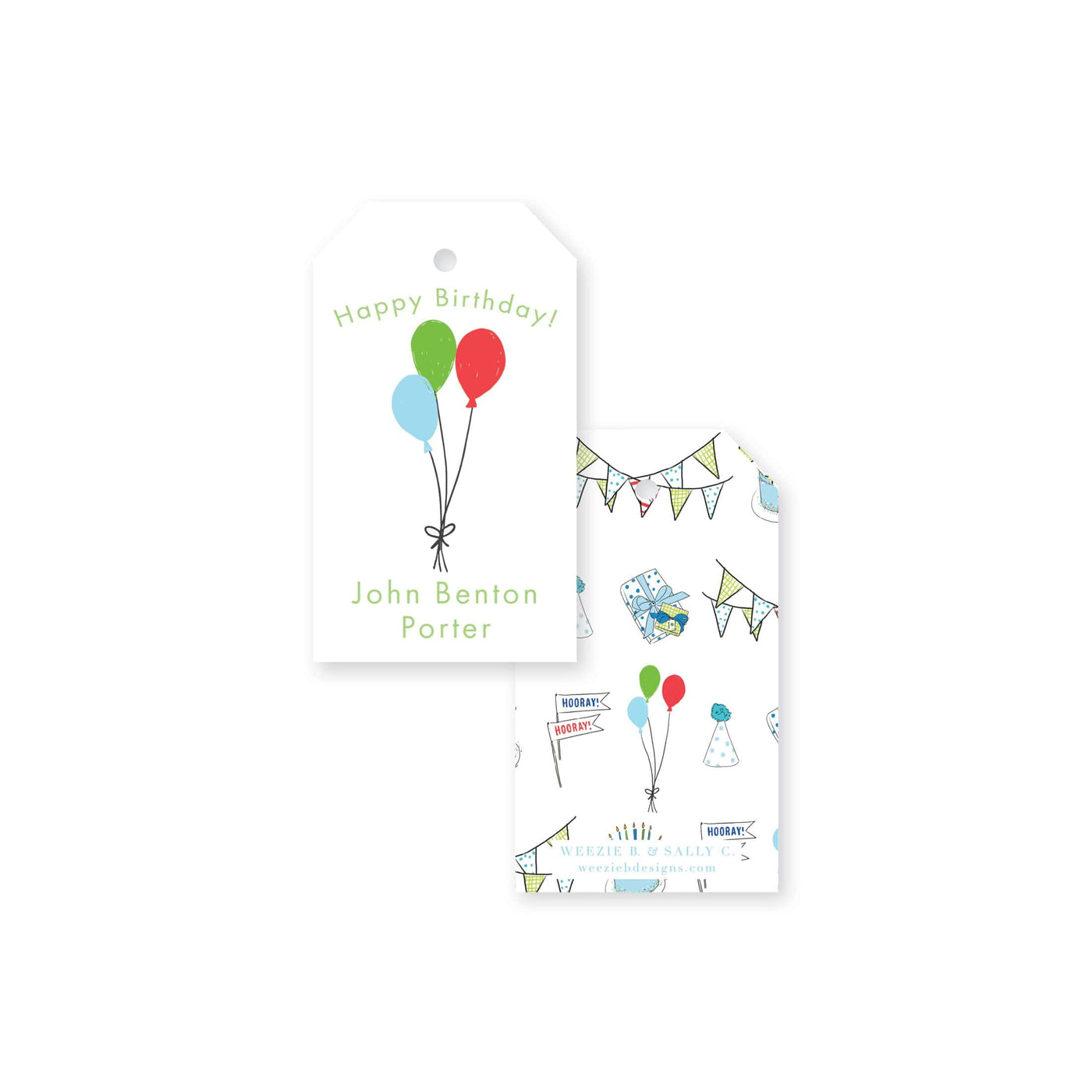 Celebrate Good Times Gift Tag