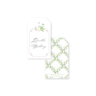 Floral Trellis Gift Tags