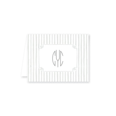 Sweet Stripes Folded Note Card
