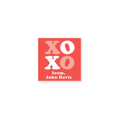 Bold XOXO Valentines