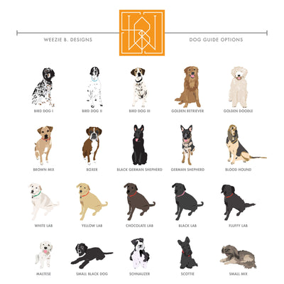 Dog Illustrated Notepad