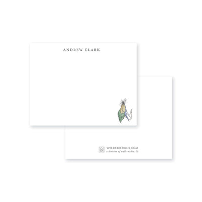 Weezie B. Designs | Fishing Fly Flat Note Card
