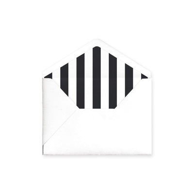 Bold Striped Envelope Liner