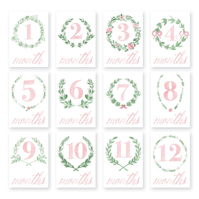 Wreath Milestone Cards