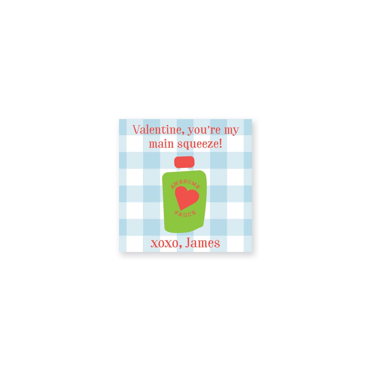 Weezie B. Designs | Main Squeeze Valentine's Sticker