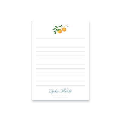 Orange Citrus Notepad