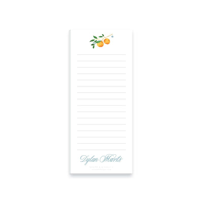 Orange Citrus Notepad