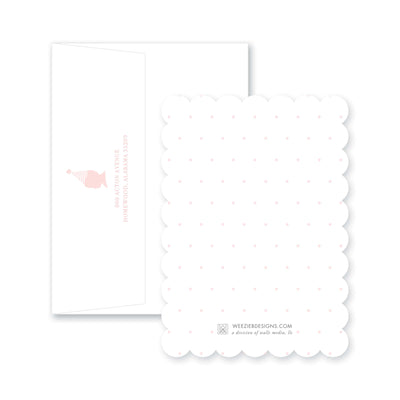 Weezie B. Designs | Silhouette in a Party Hat First Birthday Invitation