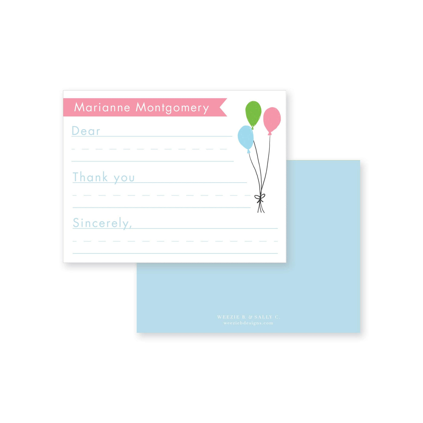 Celebrate Goods Times Fill-In Flat Note Card