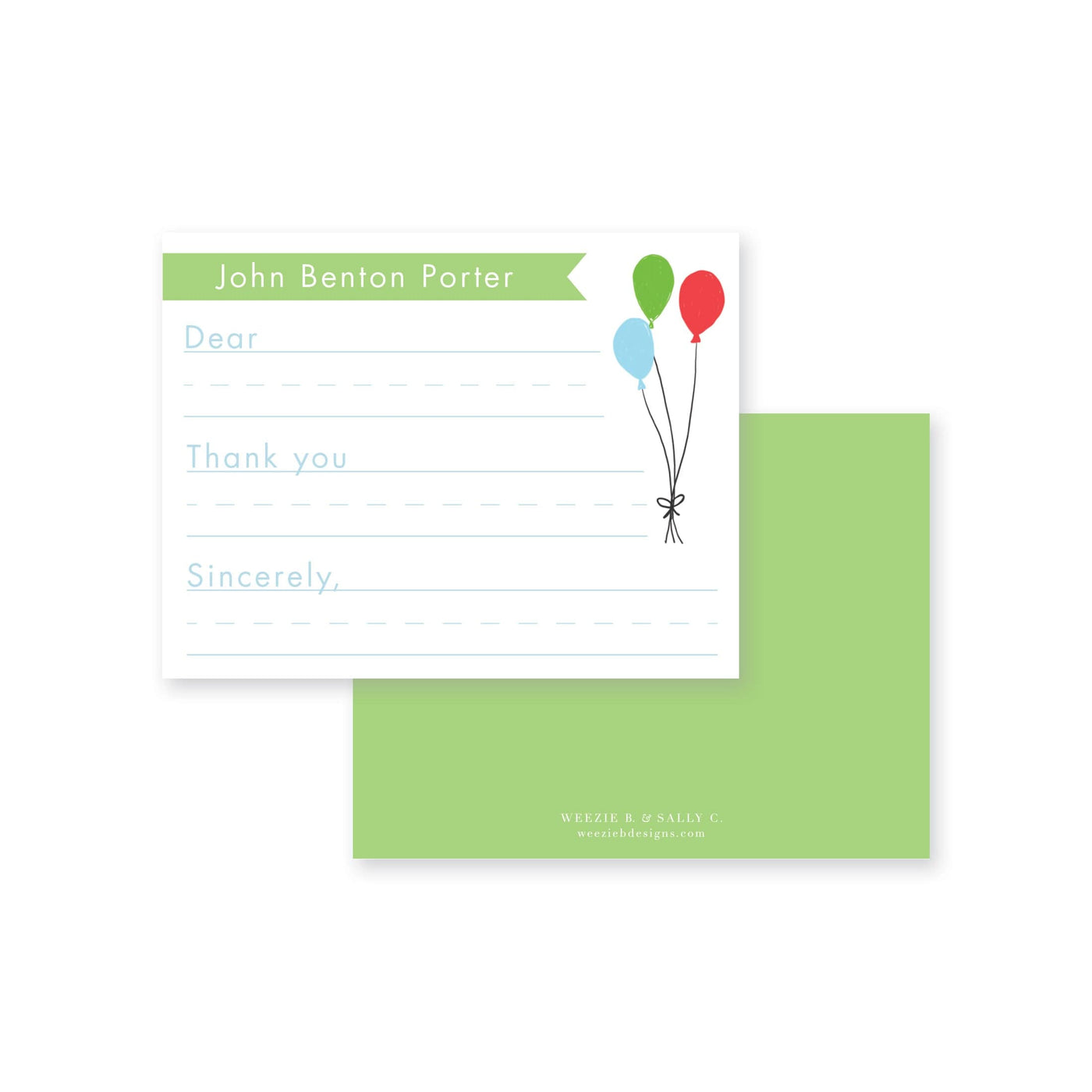 Celebrate Goods Times Fill-In Flat Note Card