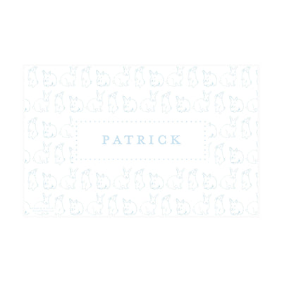 Peter Cottontail Pattern II Placemat