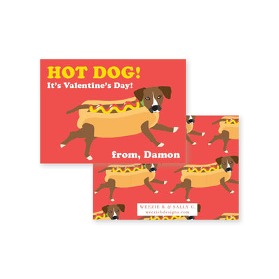 Hot-Dog Valentines