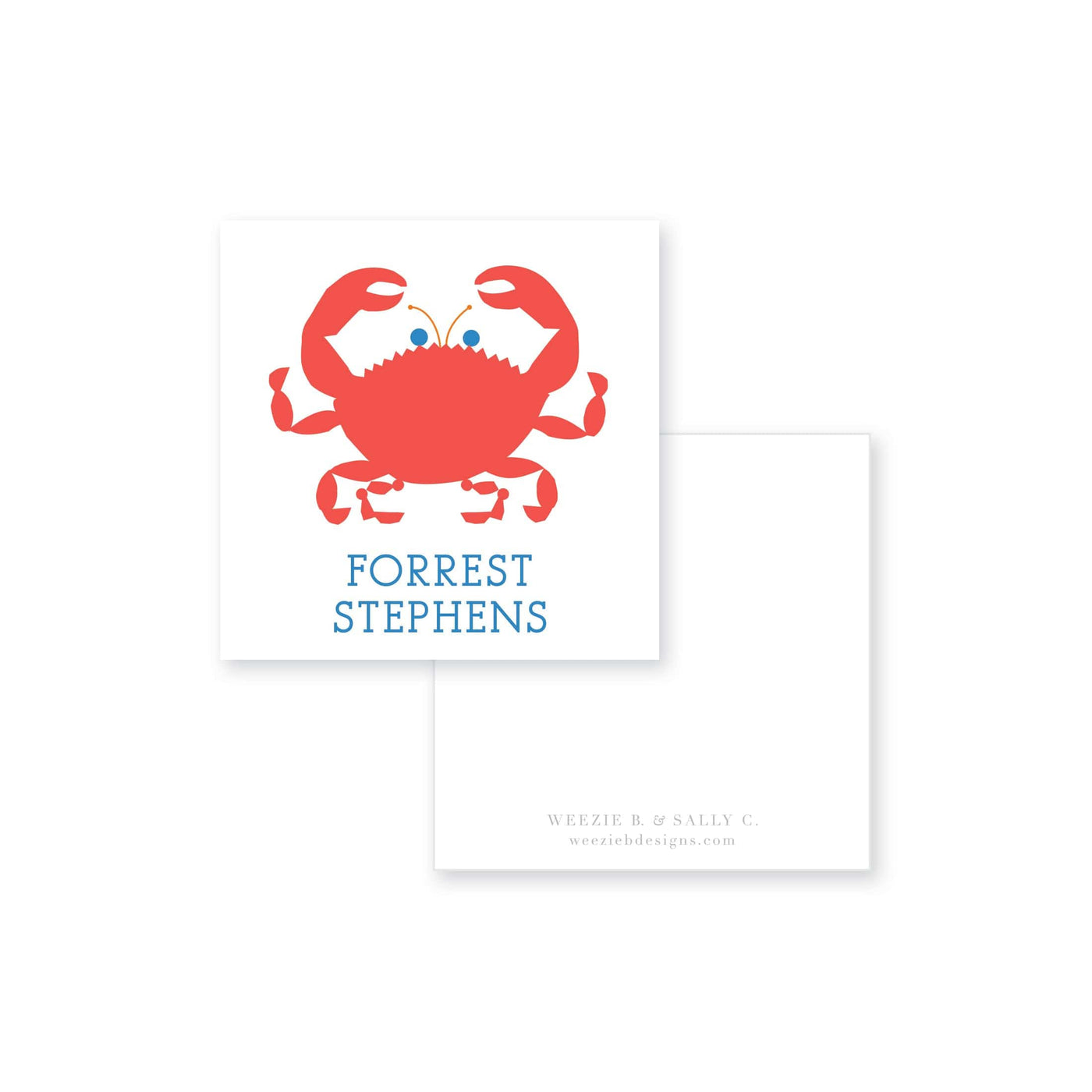 Crab Calling Cards