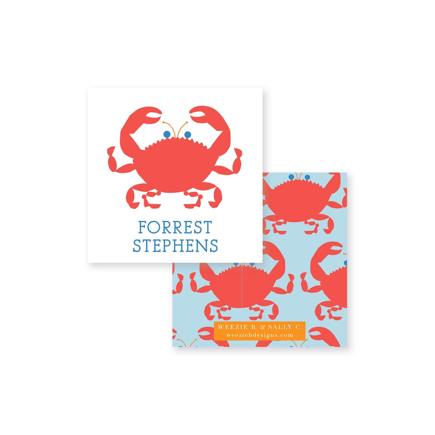 Crab Calling Cards