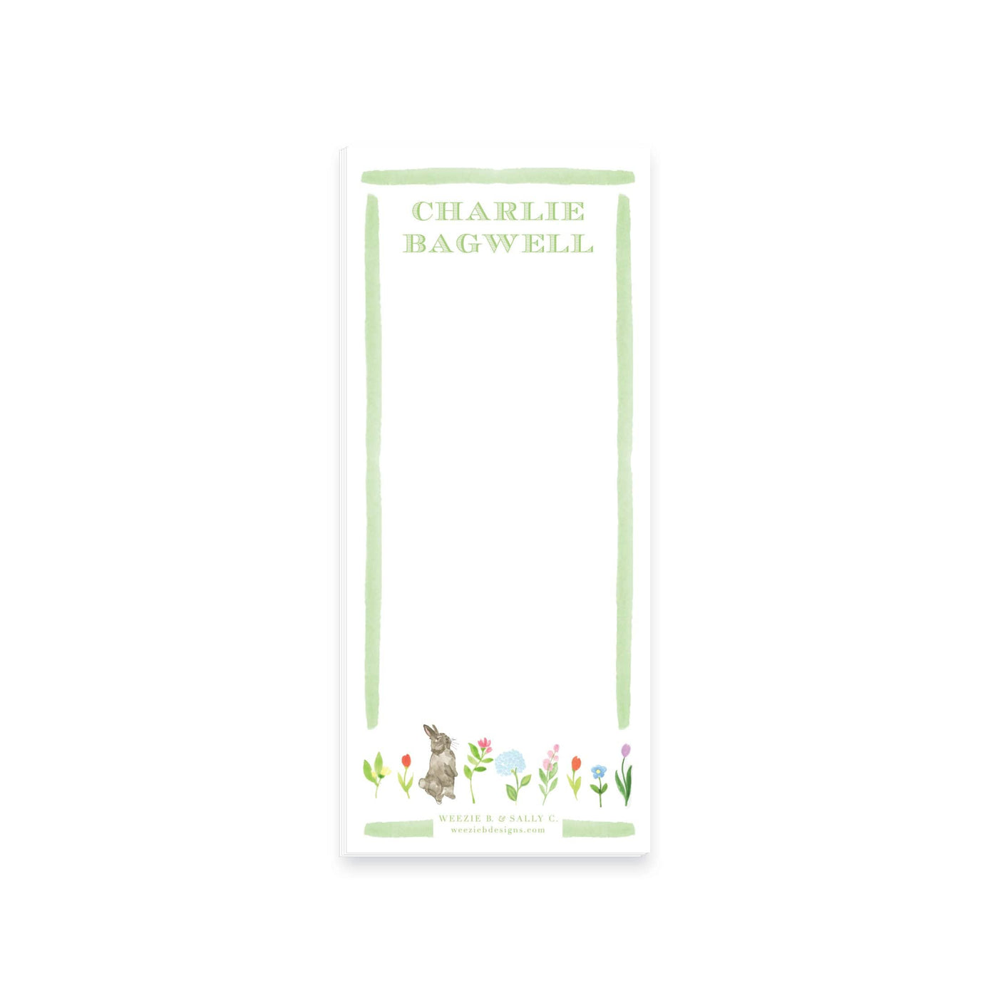 Easter Flowers Notepad