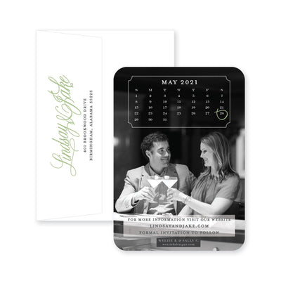 Weezie B. Designs | Elegant Full Photo with Calendar