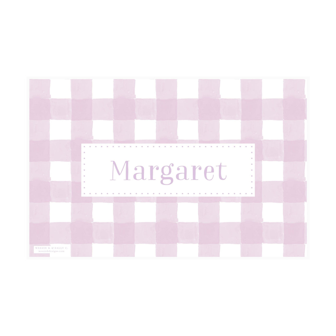 Gingham Stripes Placemat