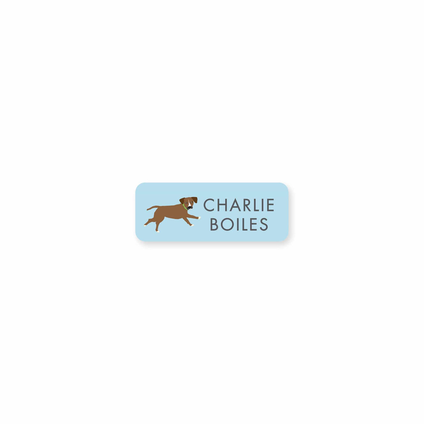 Illustrated Dog Permanent Stickers