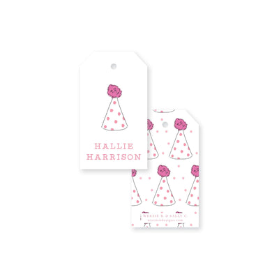 Party Hats Gift Tag