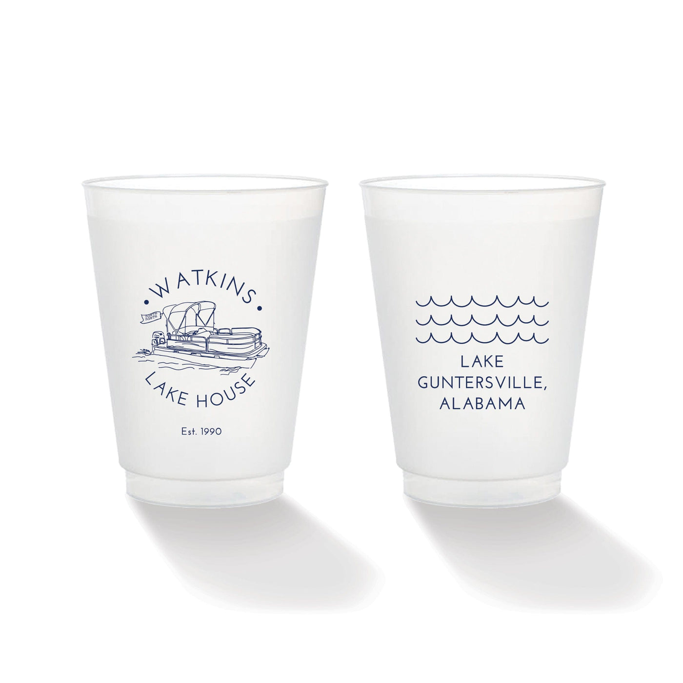 Pontoon Frosted Cup