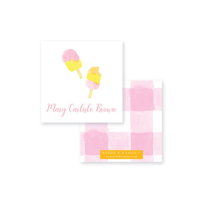 Popsicle Calling Card