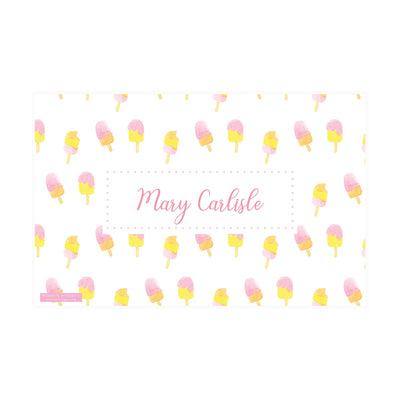 Popsicle Pattern Placemat