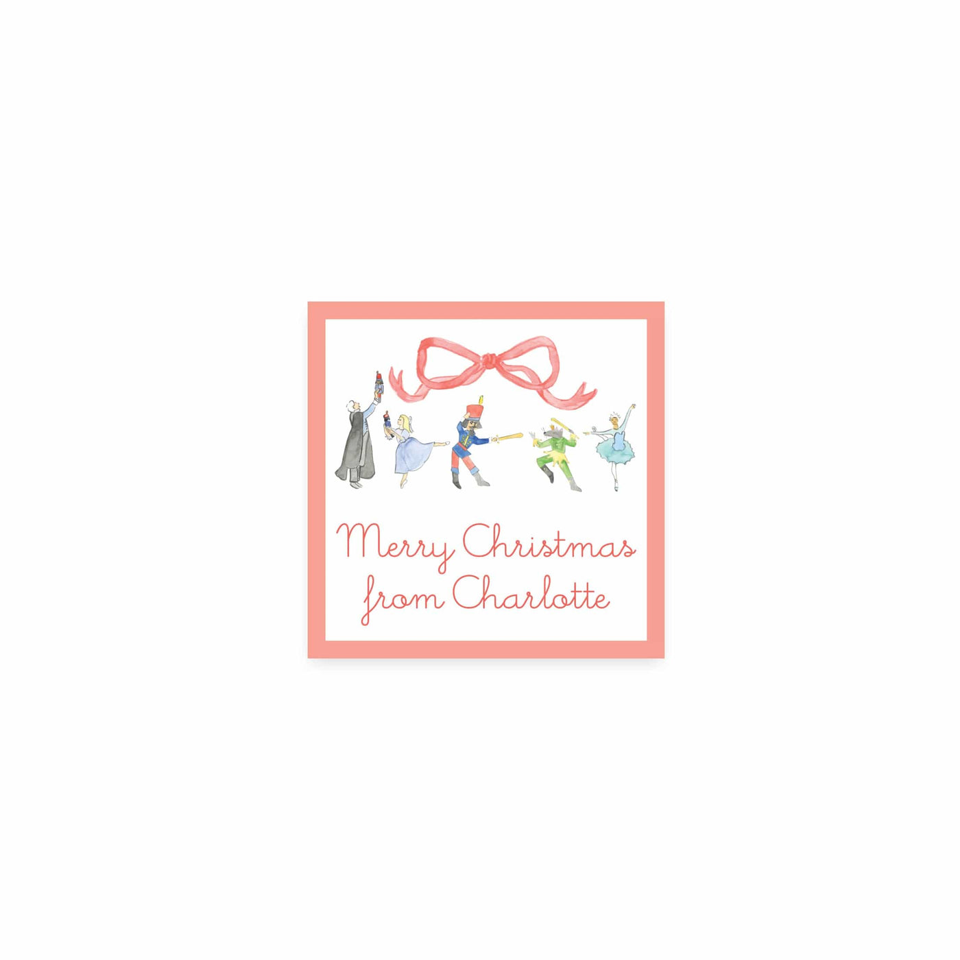 Nutcracker Story Christmas Stickers