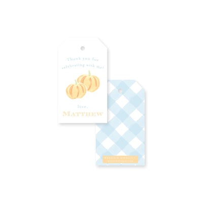 Sweet Little Pumpkin Gift Tag