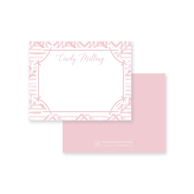 Weezie B. Designs | Watercolor Bamboo Flat Note Card
