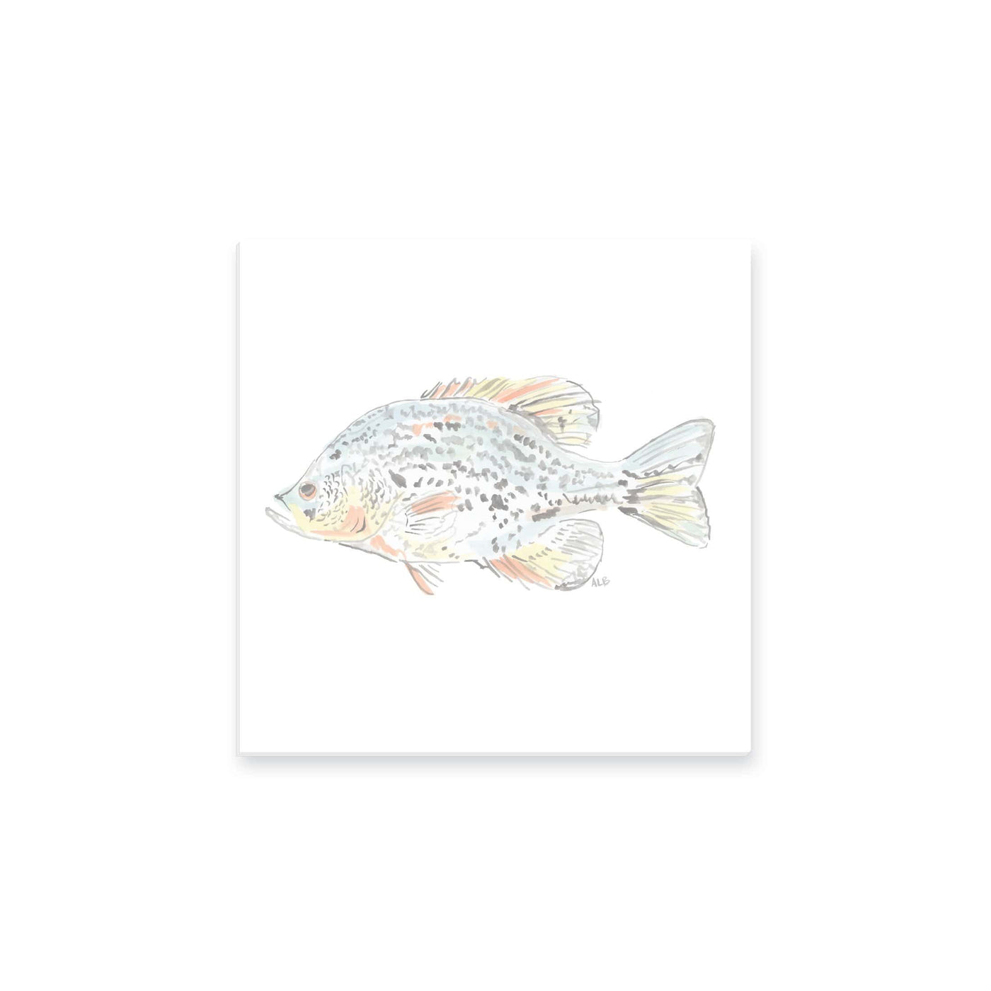 Watercolor Fish II Notepad