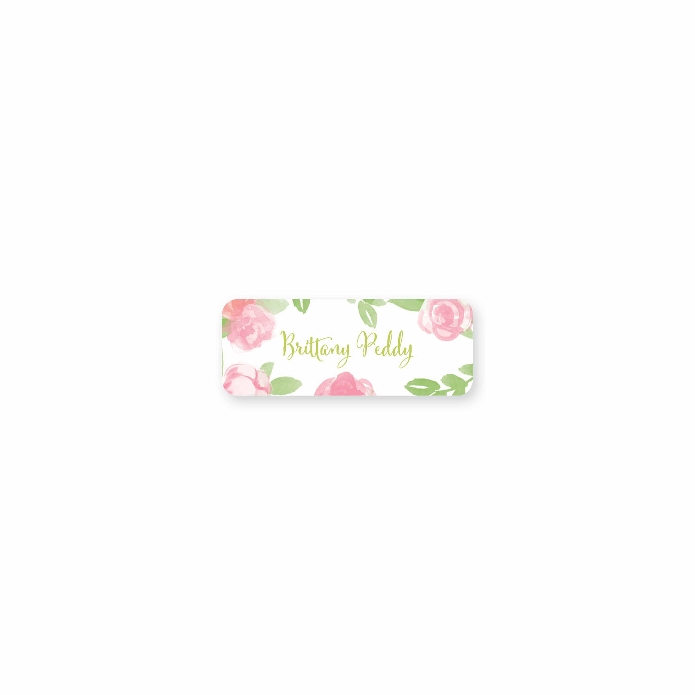 Garden of Peonies Permanent Stickers