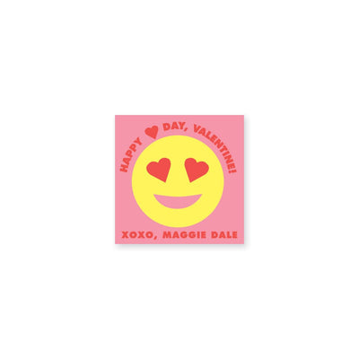 Weezie B. & Sally C. Designs | Emoji Valentine's Day Cards
