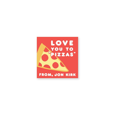 Weezie B. Designs | Pizza My Heart Valentine's Day cards