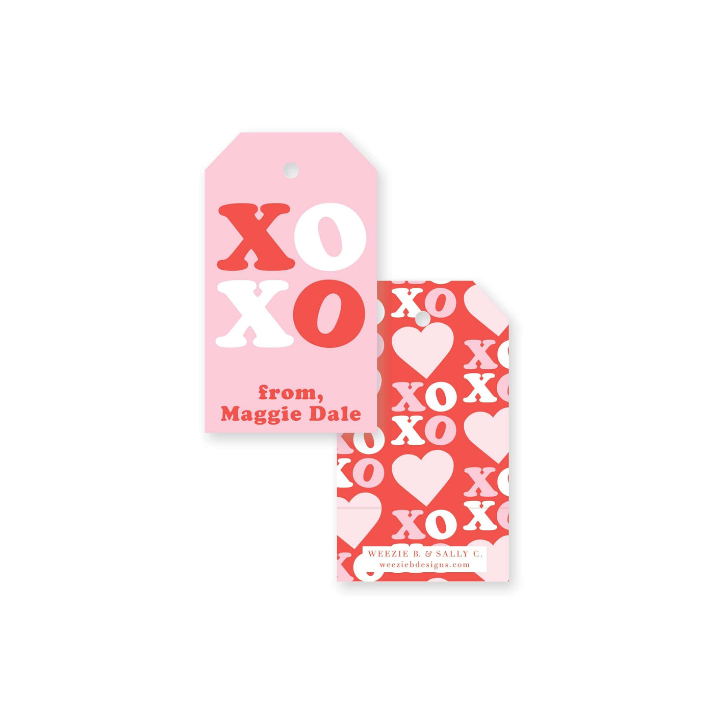 Bold XOXO Valentines